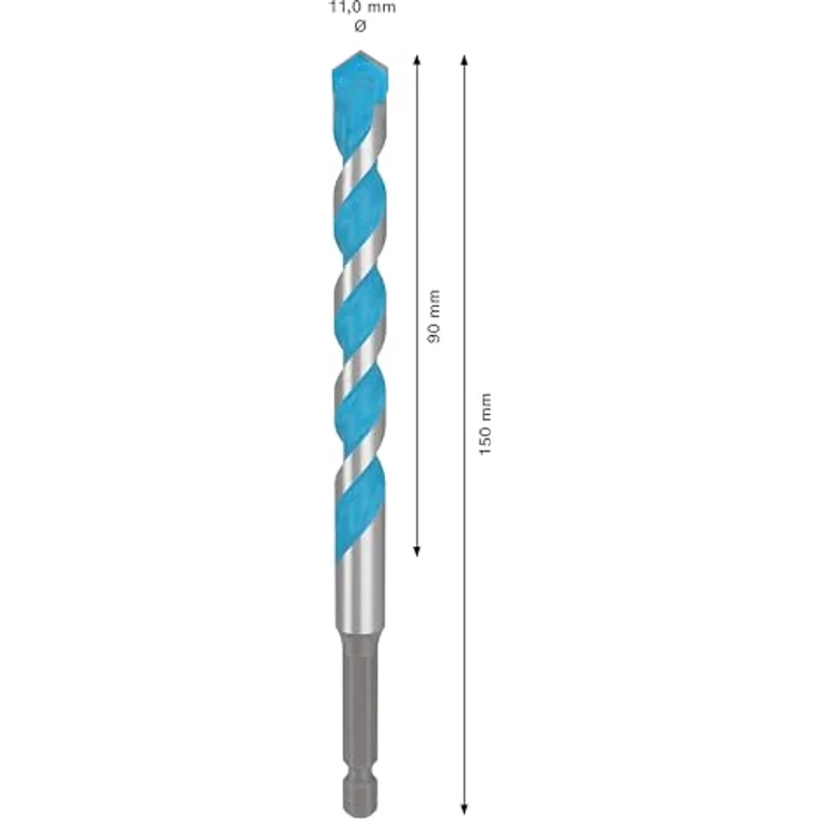 Bosch Accessories EXPERT MultiConstruction Bohrer, Hochpräziser Metallbohrer mit Zentrierspitze, 1 St. – Bild 3