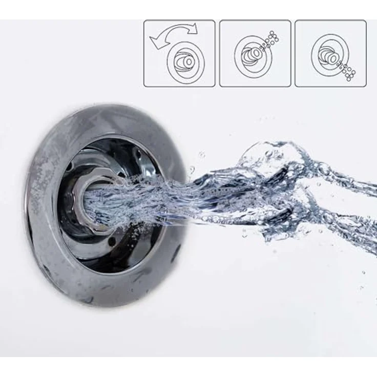 TroniTechnik Whirlpool Badewanne IOS 170cm x 75cm inkl. Spülfunktion, Hydromassage und Farblichtherapie – Bild 6