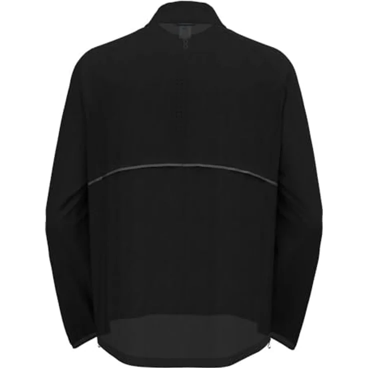 Odlo Zeroweight Jacket, Herren Laufjacke, winddicht und wasserabweisend, atmungsaktiv, Slim Fit, Schwarz, L – Bild 2