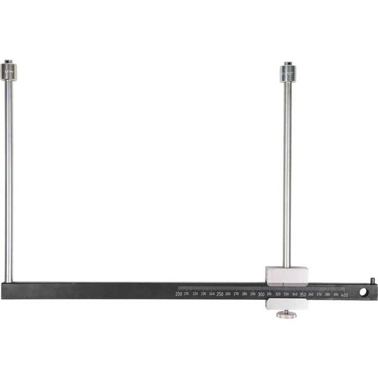 KSTOOLS KS-Tools 300.0506 Bremsscheiben Messschieber, universell einsetzbar zur schnellen Messung des Bremsscheibendurchmessers ohne Rad-Demontage – Bild 1