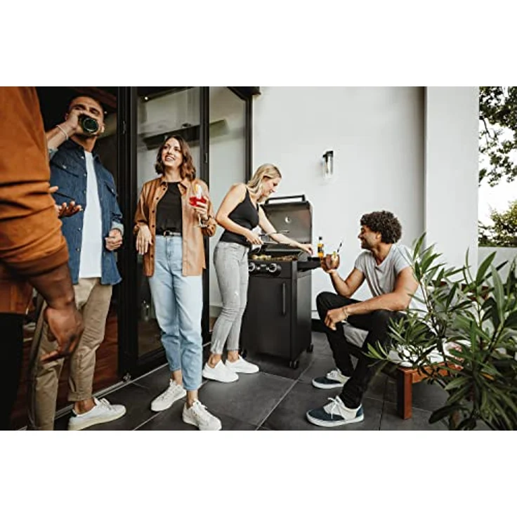 Enders® Elektrogrill eFLOW PRO 2 TURBO™ aus der SHADOW-Serie, Gussrost SWITCH GRID™, TURBO ZONE für heiße Temperaturen, Aluguss an Garhaube & Brennkammer, Grillwagen, SIMPLE CLEAN Reinigungssystem – Bild 2