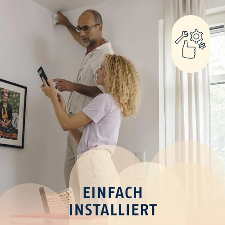 ABUS Smartvest Pro Funk-Alarmanlage & App Starter Set FUAA45000, erweiterbar, selbstinstallierbar, Sprachassistent-kompatibel, ohne Abo – Bild 3