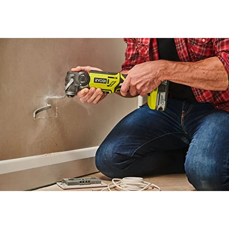 RYOBI 18 V Akku-Starter-Set RC18120-120CG, inkl. 1x 2,0 Ah Lithium+ Akku und Schnellladegerät, IntelliCell(tm), über 200+ kompatible Elektrowerkzeuge und Gartengeräte – Bild 5