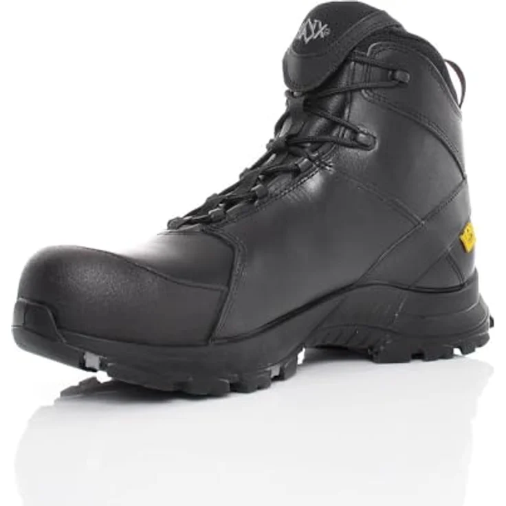 haix Black Eagle Safety 50 mid Arbeitsschuh, Waterproof Leder, GORE-TEX Innenfutter, schwarz – Bild 2