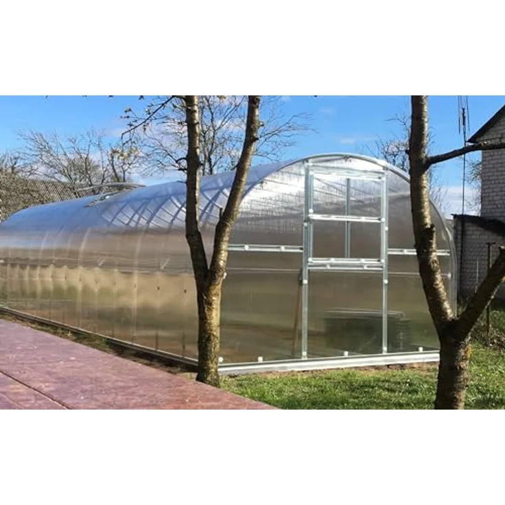 Klasika Gewächshaus KLASIKA 18 (3x6m) mit Fundamenten und 6mm Polycarbonat, sehr stabil und robust – Bild 2