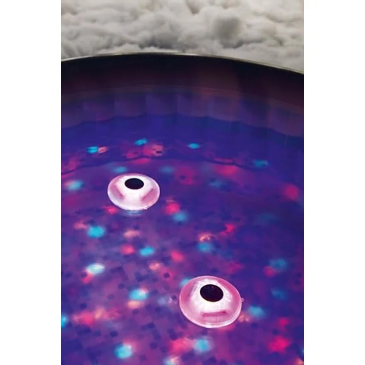 Bestway Batteriebetriebene Schwimmende Pool-Lampe, Ø 14 cm, Integrierte LED mit Farbwechsler und 7 Leuchtprogrammen, Wasserdicht IP67 – Bild 6