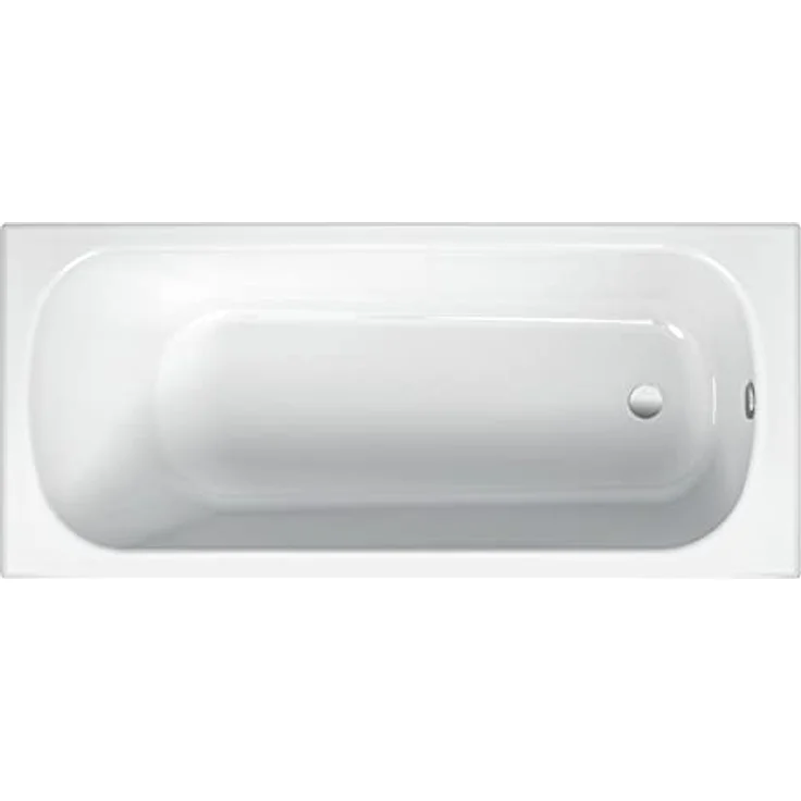 BETTE Badewanne BetteForm Stahl weiß KOMPLETT SET 170x75cm + Wannenträger Styropor + Viega Ablaufgarnitur Multiplex – Bild 2