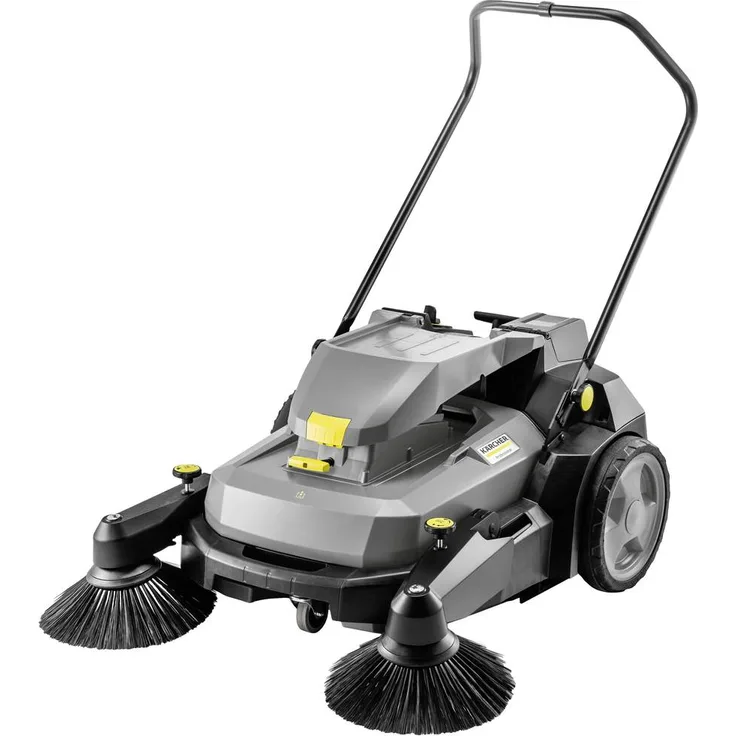 Kärcher Professional KM 70/30 C BP 2SB, Akku Handkehrmaschine mit Flachfaltenfilter und 36 V Lithium-Ionen-Akku