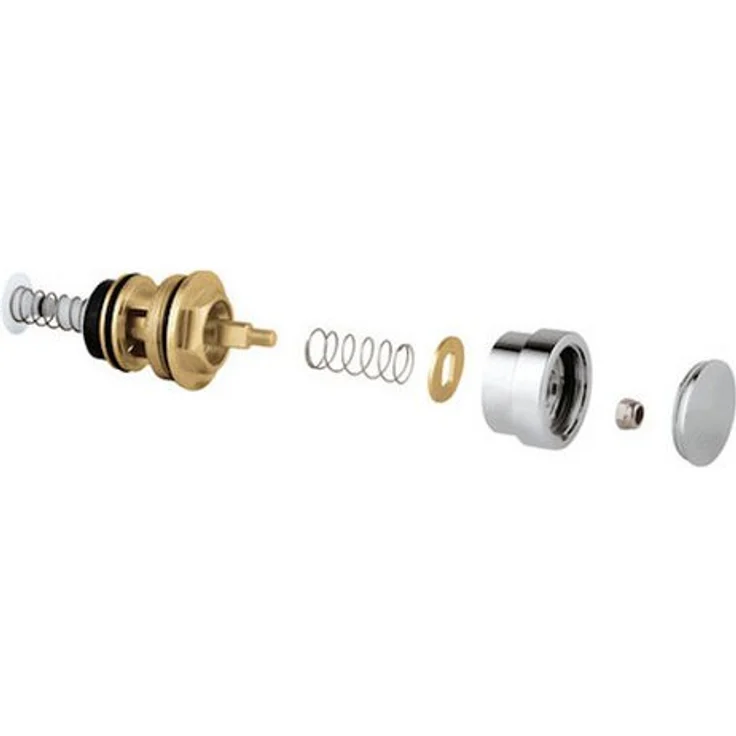 Grohe Wannenarmatur Umstellung 46523000, verchromt für Essence Wannenbatterie 33624, Umstellung von Wannenfüllfunktion auf Brausefunktion – Bild 1