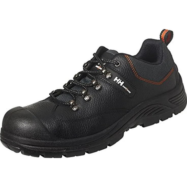 Helly Hansen workwear Aker Low Sicherheitsschuh, S3 mit Nano-Kohlenstoff-Zehenschutzkappe, wasserabweisendes Leder, rutschhemmende PU-Sohle