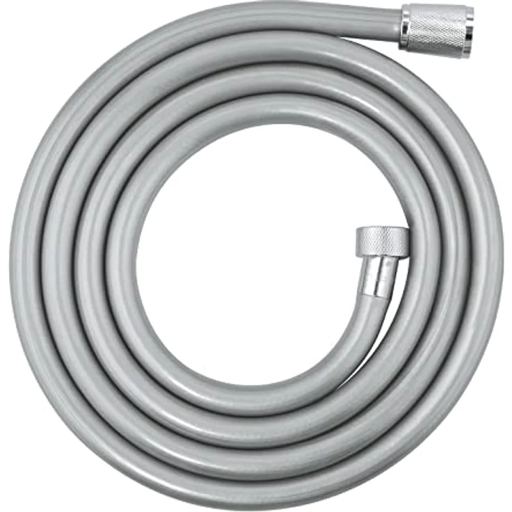 GROHE Vitalioflex - Metallbrauseschlauch (2000 mm, verstärkte Ausführung, knickfest, hitzebeständig), chrom, 22113000 – Bild 1