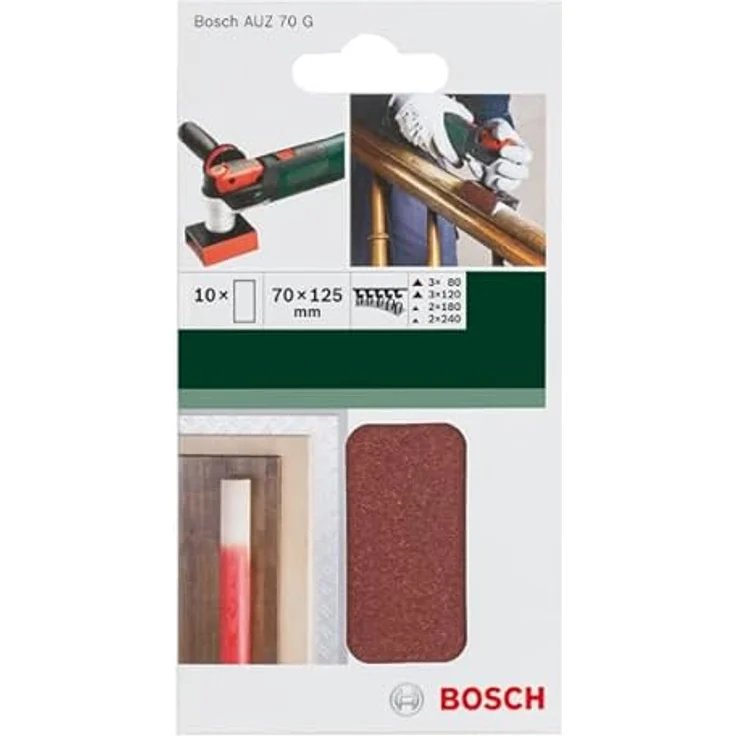 Bosch ProfessionalSchleifrolle Standard for Wood and Paint für Weichholz (115 mm, 5 m, Körnung 240, C410) - Preisvergleich – Bild 8
