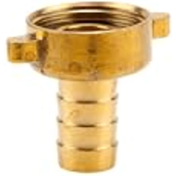 GARDENA Messing-Schlauchverschraubung 2-teilig: Verschraubung aus hochwertigem Messing, 26.5 mm (G 3-4 Zoll)-Gewinde, für 13 mm (1-2 Zoll)-Schläuche (7140-20) Bewässerungszubehör – Bild 2