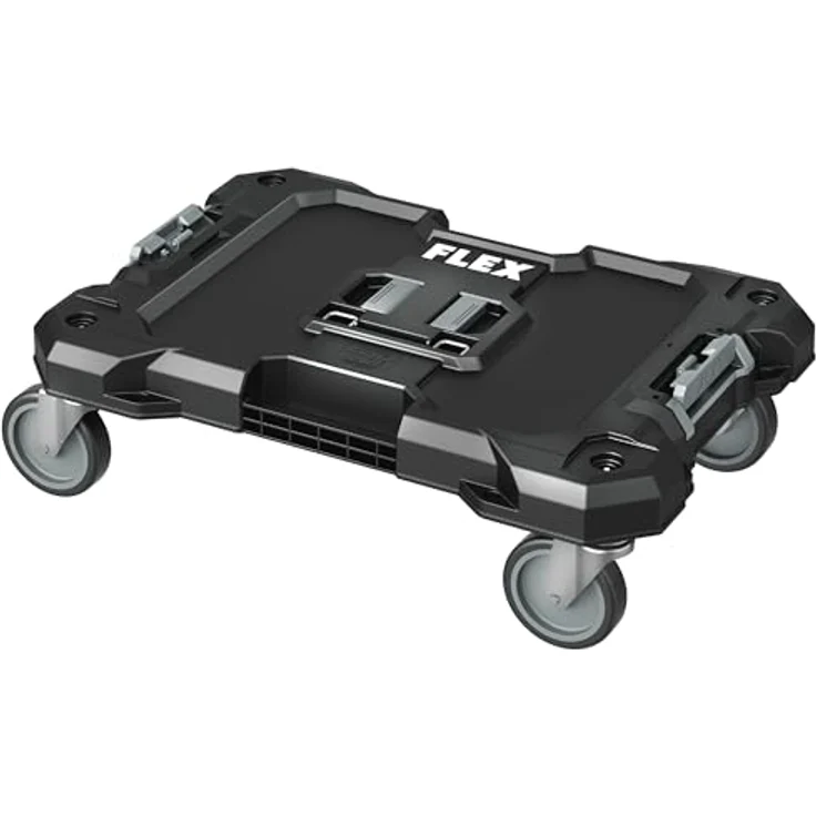 Flex-Tools Werkzeugkoffer 533246 TKA SP RD, Roller Trolley STACK PACK mit praktischem Zubehör, rot – Bild 1
