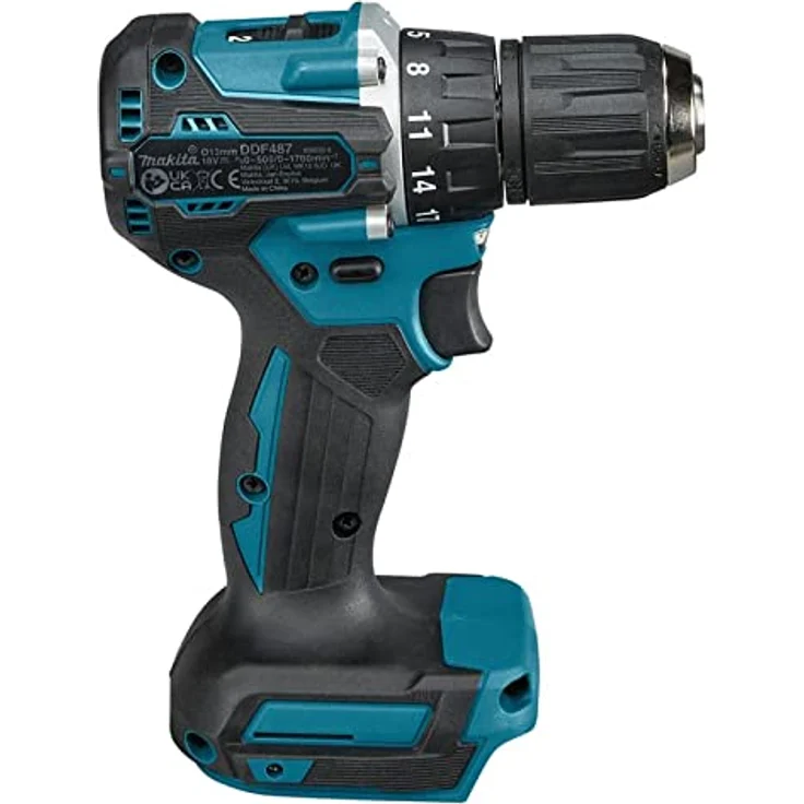 Makita DDF487ZJ Akku-Bohrschrauber, bürstenloser Motor, XPT Schutz vor Staub und Spritzwasser, kompakt – Bild 8