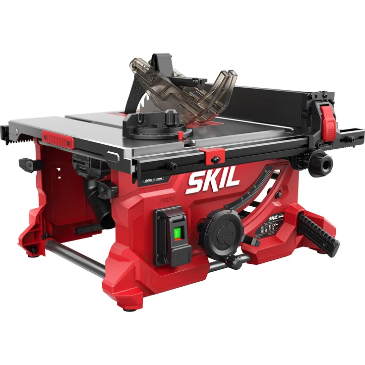 Skil 1330 AA Tischkreissäge, 210 mm Sägeblatt, 2000 W Motor, bis 63 mm Schnitttiefe, flexibles Winkelsystem bis 47 Grad