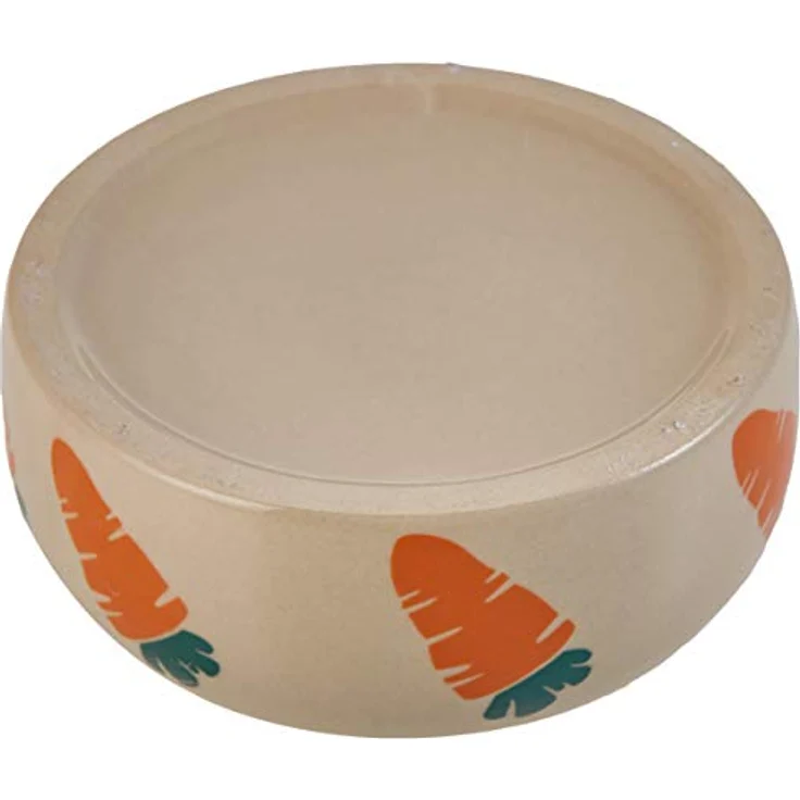 Nobby Keramik Futtertrog CARROT beige orange Ø 14,5 500 ml Größe L – Bild 4