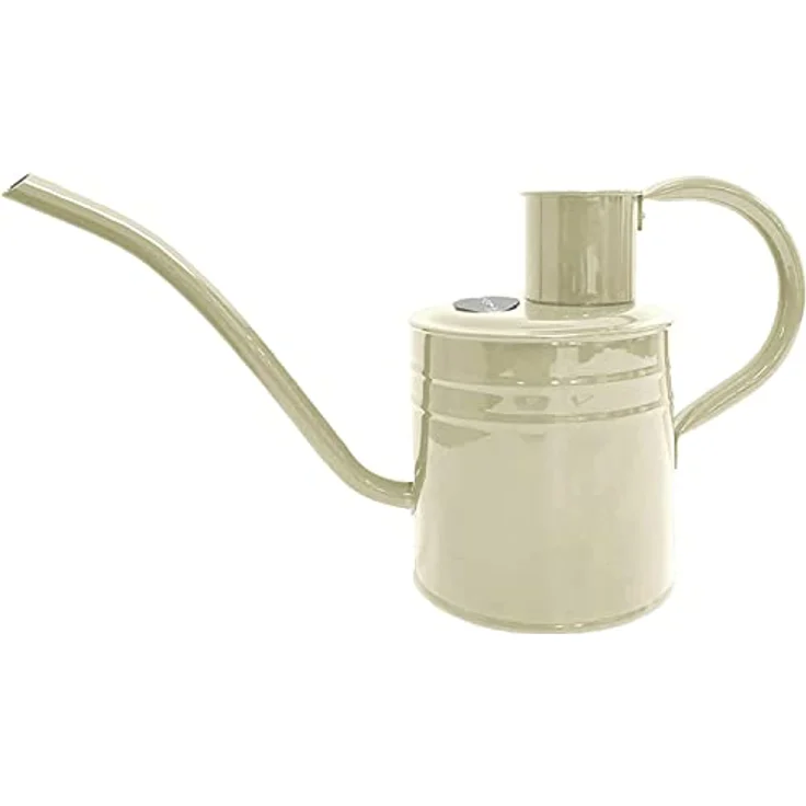 Kent & Stowe Gießkanne Creme 1L Stahl, Langer Auslauf – Bild 1
