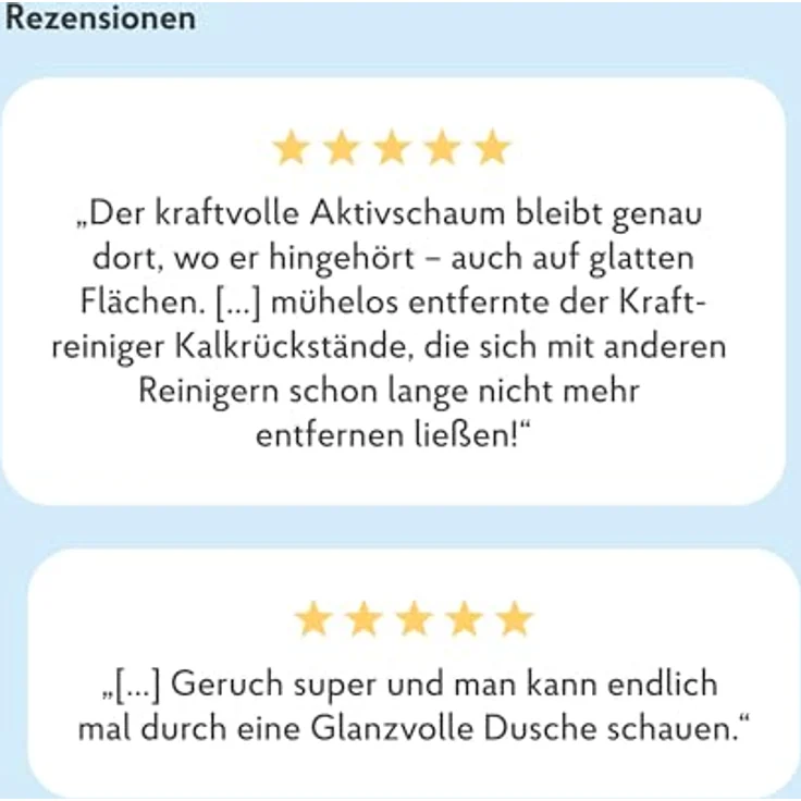 HAKA Kraftreiniger Spray 500ml, Badreiniger mit natürlicher Milchsäure, biologisch abbaubar und materialschonend – Bild 5