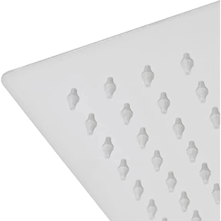 vidaXL Duschkopf 30x30cm Eckig Kopfbrause Regendusche Regenbrause Brausekopf – Bild 5