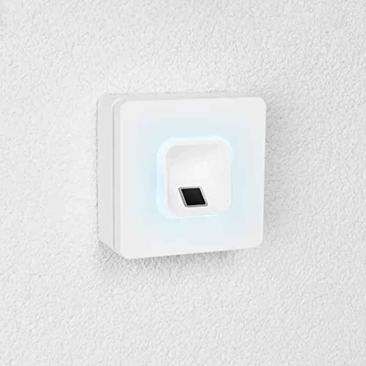 EKEY 203705 xLine Fingerprintset, Biometrische Zutrittslösung für Aufputzmontage mit weißem Fingerprint und Kunststoffrahmen, 0,4 W, 12-24 V, erweiterbar auf bis zu 100 Benutzer – Bild 3