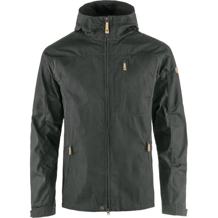 Fjällräven Anorak Sten Jacket M, Arbeitsjacke aus strapazierfähigem G-1000 Lite, dunkelgrün – Bild 1