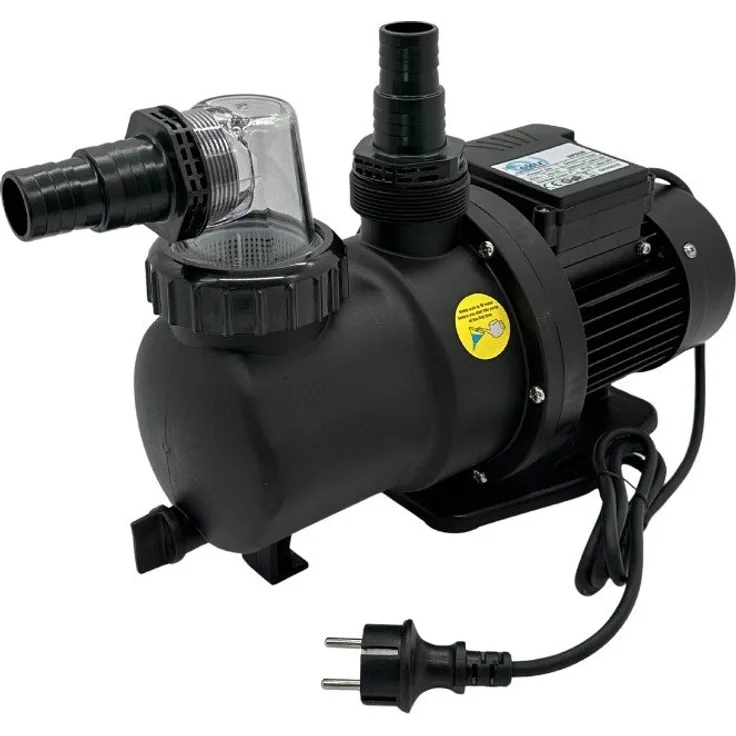 OKU Filterpumpe Pool SPS 50-1, selbstansaugend, 4 m³/h, 230V, Ø 32/38 mm Anschluss, UV-beständig