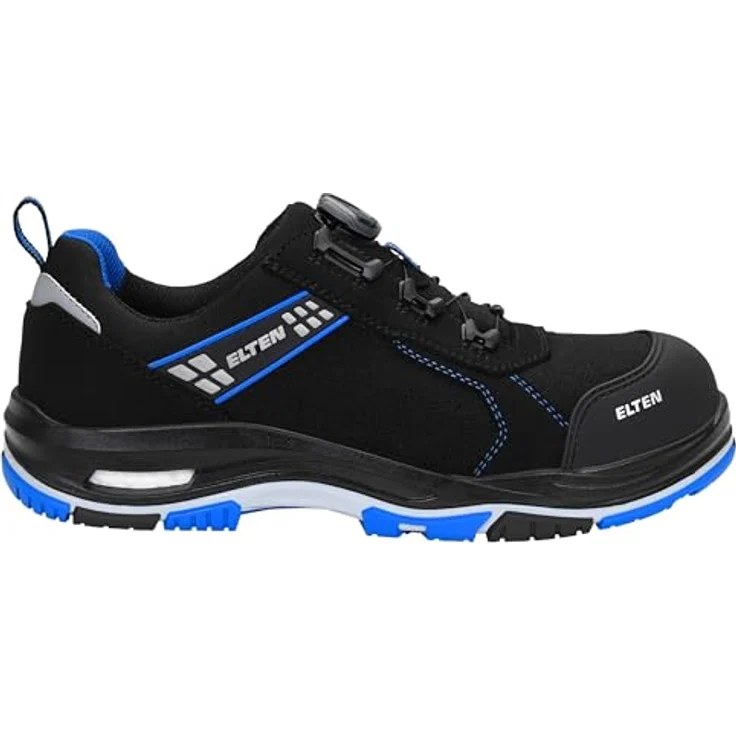 ELTEN IAN XXTP Pro BOA® Low ESD S3S Sicherheitsschuh, blau, Größe 43, atmungsaktives Textilfutter, TPU/PU Sohle – Bild 3