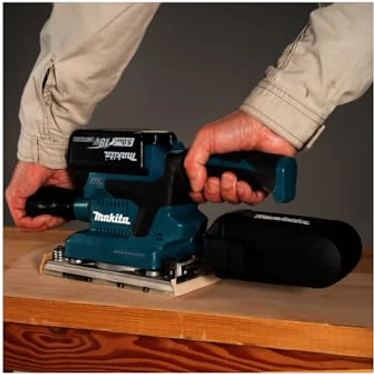 Makita DBO382Z Akku-Schwingschleifer 18V (ohne Akku, ohne Ladegerät) – Bild 3