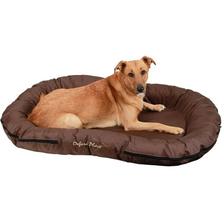 Kerbl Liegekissen Kerbl, 100 x 70 x 15 cm, braun – Bild 3