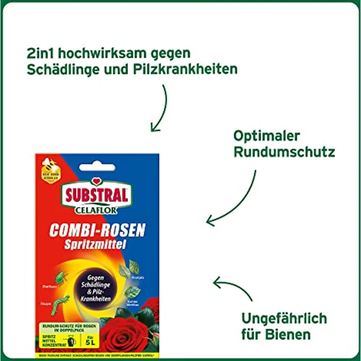 Substral Celaflor Combi-Rosen Spritzmittel - 1 x – Bild 4