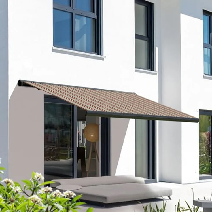 Eclipse Kassettenmarkise 3,00 x 2,50 m - Elektrisch, Vollkassettenmarkise, Basaltgrau – Bild 2