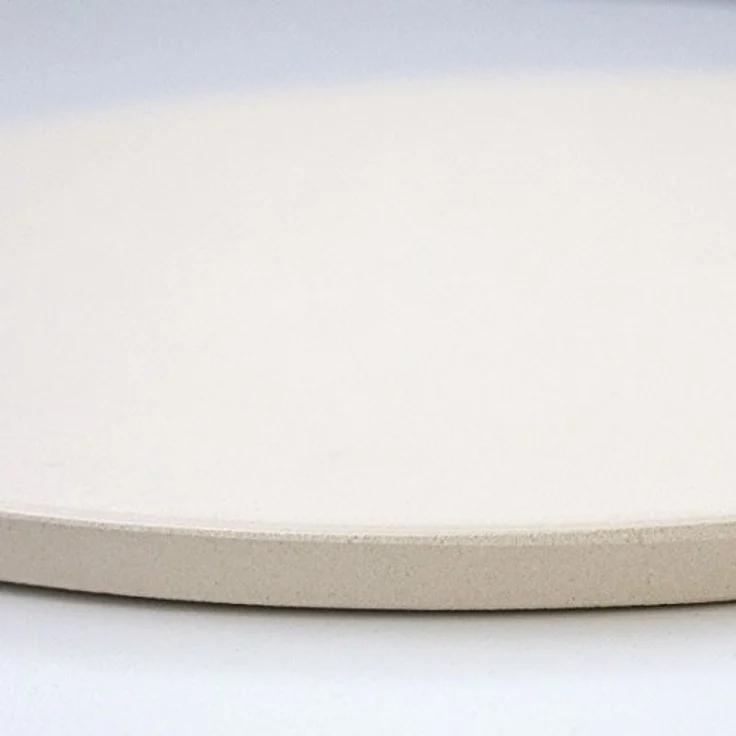 TAINO Pizzastein ø30 cm, rund für Pizza und Flammkuchen, Cordierit, für Backöfen und Gas-/Holzkohlegrills, hitzebeständig bis 800°C – Bild 2