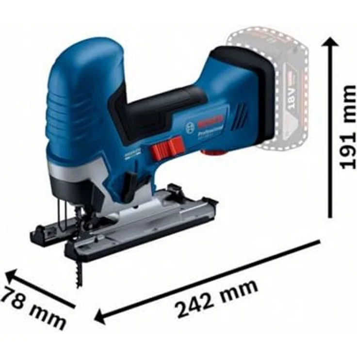 Bosch Stichsäge Akku-Stichsäge GST 18V-125 S Professional solo – Bild 2