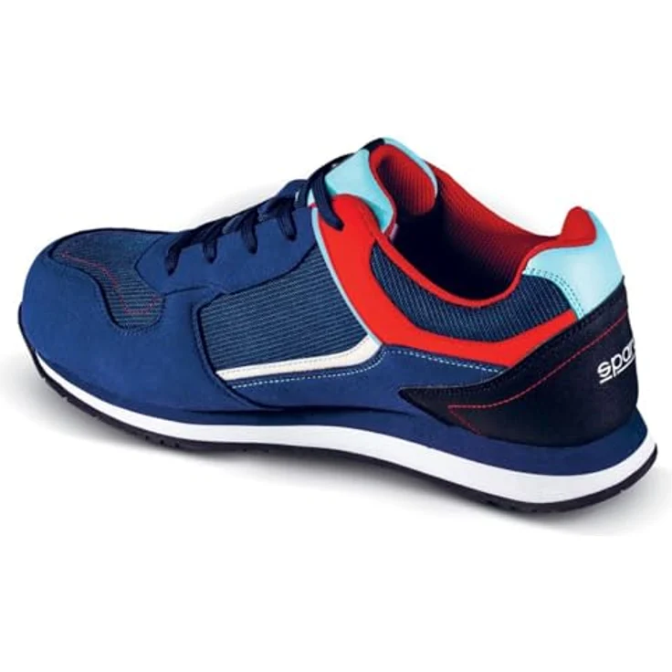 Sparco GYMKHANA Martini ESD S1PS SR Sicherheitsschuh, atmungsaktiv, metallfrei, Blau, Größe 45 – Bild 3