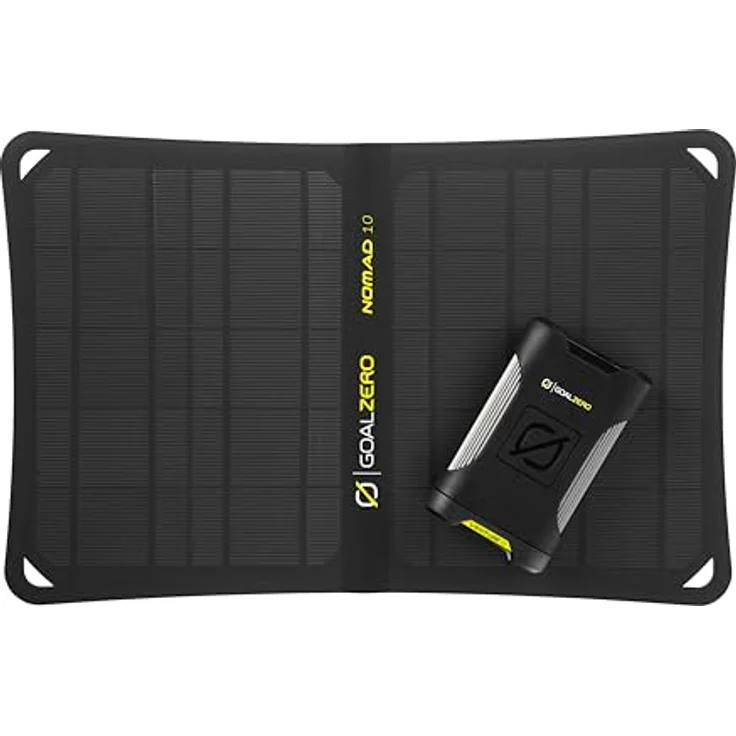 Goal Zero Venture 35 + Nomad 10 Kit, tragbares Solarpanel mit 9600 mAh Powerbank, IP67 wasserdicht, 10 W – Bild 5