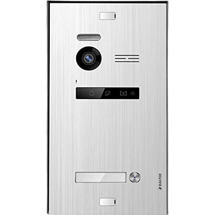 Nonic Balter EVO-RC-Silver Aufputzmontagehalterung, Aluminium Zusatzbox für EVO Unterputz-Türstation mit 2-Draht-BUS-Technik – Bild 3