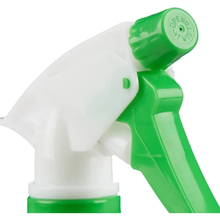 Sprühflasche Pflanzen, 3er Set, einstellbare Düse, 1 Liter, mit Skala, Kunststoff, Blumensprüher, weiß-grün – Bild 8
