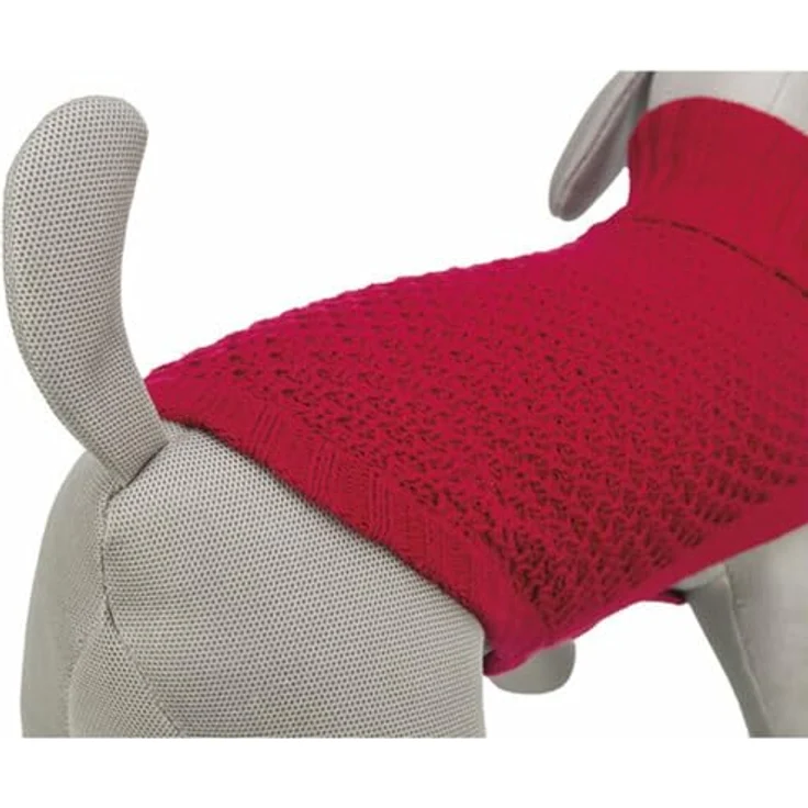 Trixie Hundepullover Rot M, 20 x 30 x 2 cm, hochwertiges Hundezubehör – Bild 2