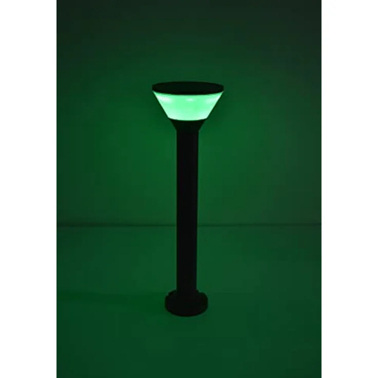 Lutec Solar-Außenstandleuchte mit Bewegungsmelder KARLO 6935802012 LED 5W Schwarz – Bild 4