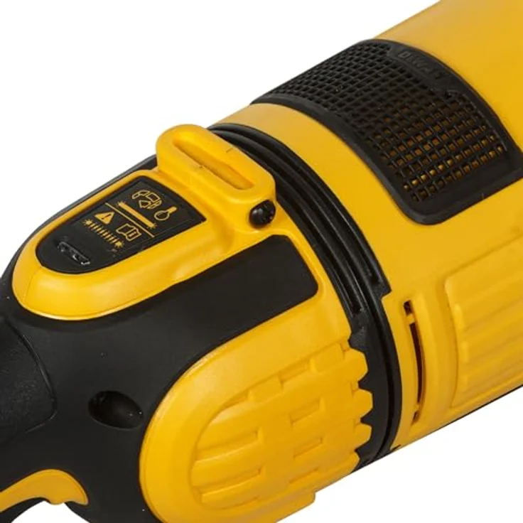 DeWalt Winkelschleifer (2,600 Watt, 230 mm Scheiben-Ã¸, austauschbare Kohlebürsten, Überlastungsschutz, Sanftanlauf, vibrationsgedämpfter drei-Postions-Zusatzhandgriff, inkl. Zubehör) DWE4579 – Bild 5