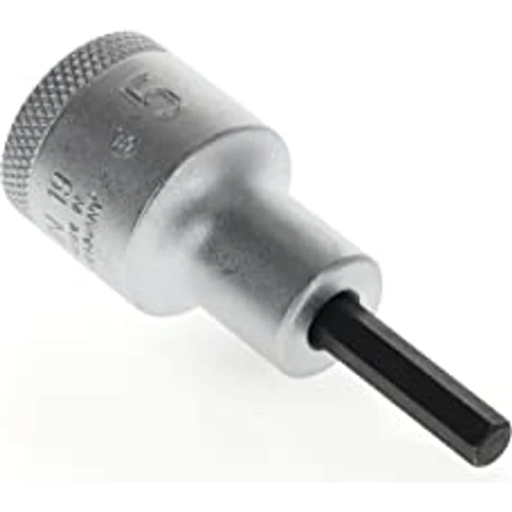 Gedore Bit- und Steckschlüsselset 1/2″ Innen-6-kant, Schraubendrehereinsatz 5 mm, Schwarz – Bild 4