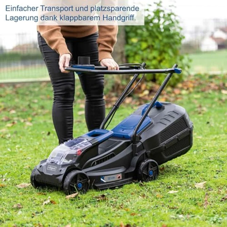 Scheppach IXES 20V Akku-Rasenmäher BC-MP320-X, 32 cm Schnittbreite, bürstenloser Motor, ohne Akku – Bild 9
