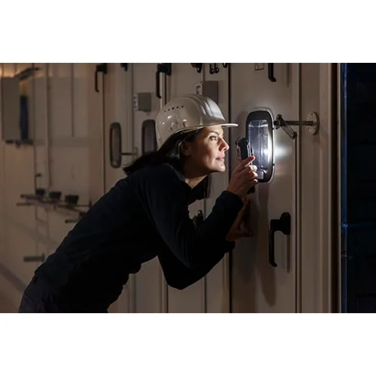 "Brennenstuhl Akku LED Handleuchte HL 1000 ACW 1000lm, 60 cm USB C/C Kabel, IP54, wiederaufladbar, gummierter Griff" – Bild 7