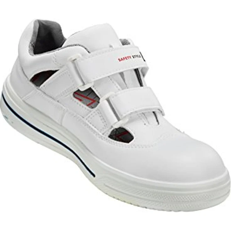 ELTEN PURE Easy ESD S1, Sicherheitsschuh aus Mikrofaser mit atmungsaktivem Textilfutter und Stahlkappe, grau – Bild 2