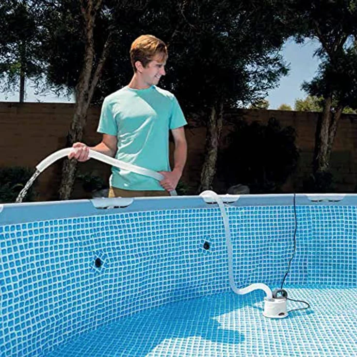 Intex 28606 Tauchpumpe für Pool-Entleerung mit Schlauch 3.595 l/h – Bild 5