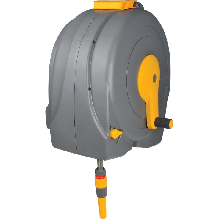 Hozelock Fast Reel Wandschlauchbox mit 40 m Schlauch (2496 0000)