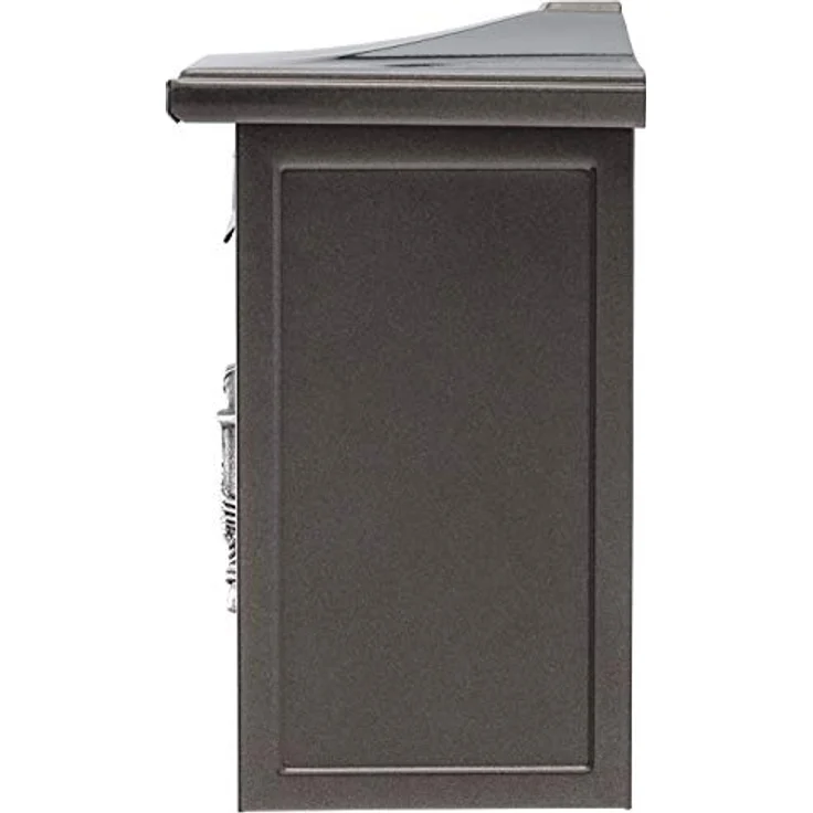 BURG-WÄCHTER, Briefkasten mit Komfort-Tiefe, A4 Einwurf-Format, Verzinkter Stahl, Sylt 1883 E, Alteisen – Bild 3