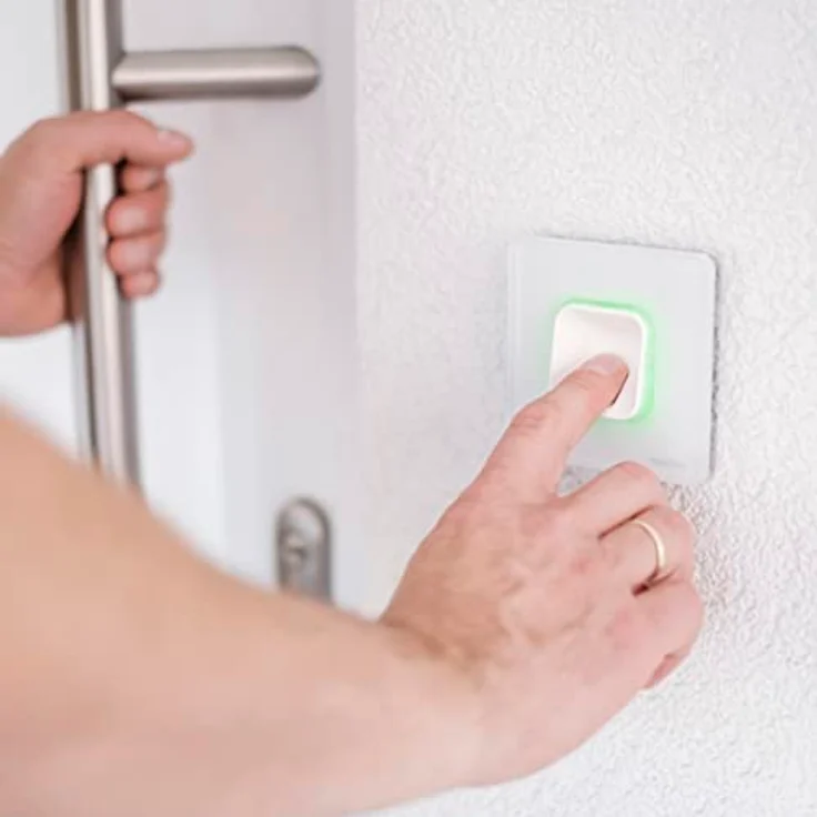 EKEY 203703 xLine Fingerprintset, Biometrische Zutrittslösung zur Unterputzmontage mit weißem Fingerprint und Glasrahmen, 0,4 W, 12-24 V, bis zu 100 Benutzer, inklusive ekey bionyx App – Bild 3