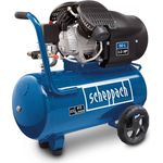Scheppach HC53DC, 50 L Luftkompressor mit 10 bar Druck, 3 PS und 412 l/min Leistung